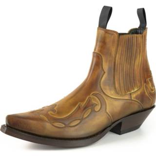 👉 Laarzen male cognac leer Mayura Boots Cowboy austin-1931-vacuno cuero 8435503724689