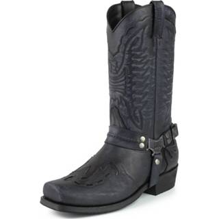 👉 Westernlaarzen zwart male leer Mayura Boots Westernlaars indian-2471-vacuno negro usado 8435503723798