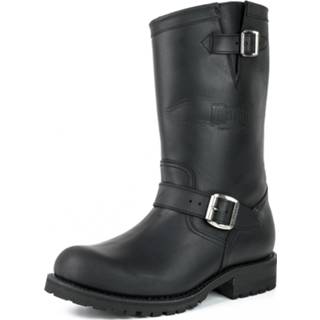 👉 Motorlaars zwart male leer Mayura Boots 18-crazy old negro 8435503702205