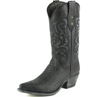 👉 Westernlaarzen zwart vrouwen leer Mayura Boots Dames alabama 2524-negro lavado 8435503720902