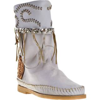 👉 Enkellaarzen damesschoenen vrouwen wit Karma of Charme 2000001271780