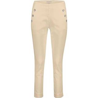 👉 Broek rood vrouwen beige Red Button srb3016 sand 1000000970005