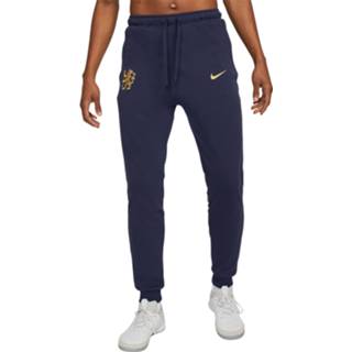 👉 Trainingsbroek blauw goud xxl|l|m|s|xl|xs waist e broeken Nike Chelsea Travel Fleece 2021-2022 Donkerblauw