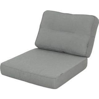 👉 Loungekussen zit en rug 60x60 Carré Havana sealgrey