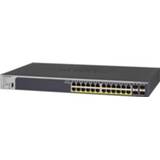 👉 Netwerk-switch NETGEAR GS728TPPv2 Netwerk switch RJ45/SFP 28 poorten PoE-functie 606449131673