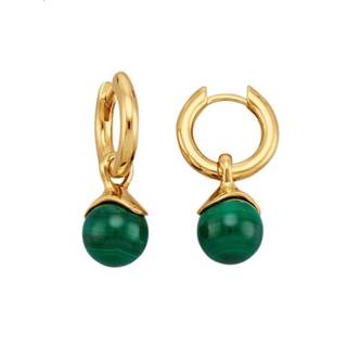 👉 Oorbel groen zilver vrouwen makkelijk te combineren Oorbellen KLiNGEL 4055708615687