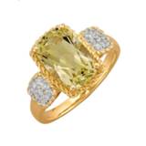 👉 Damesring groen zilver vrouwen aantrekkelijk design KLiNGEL 4055708760066