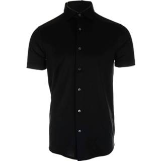 👉 Overhemd katoen l male zwart Emporio Armani 8056861420183