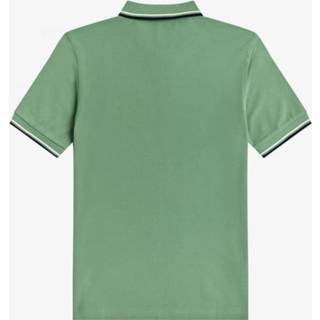 👉 Male l groen Fred Perry M3600 e36 pistachio tipped po