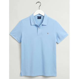 👉 Poloshirt katoen male blauw Gant Original piqué 7322626225975