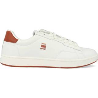 👉 Wit leer m 42 mannen G-Star Cadet Pop 2212 002512 1040 / Oranje-42 maat 8720206575493