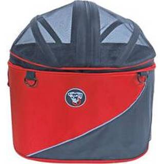 👉 Draagtas rood zwart XL Doggy Ride Cocoon - Rood/Zwart 88057502791