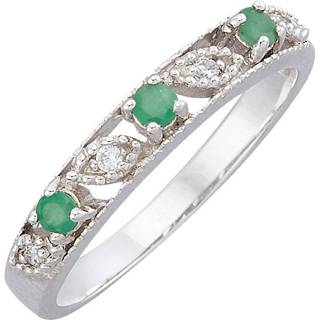 👉 Damesring groen zilver vrouwen KLiNGEL 4055708800670