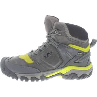 Leer herenschoenen male grijs Keen Ridge flex mid wp m