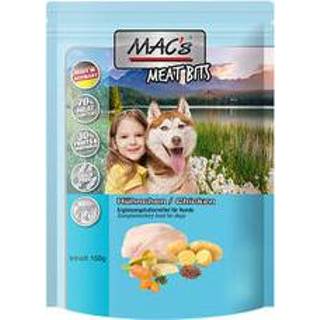 👉 MAC's Meat Bits Hondensnacks - Gevogelte - 9 x 120 g
