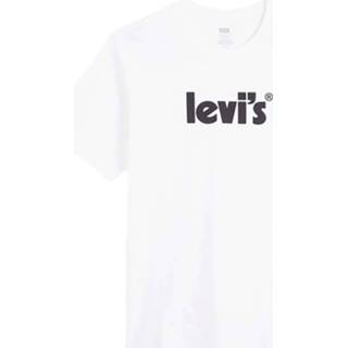 👉 Poster wit zijde l male Levi's Ss relaxed fit tee logo white