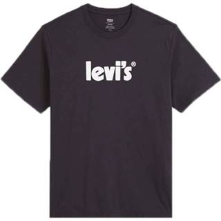 👉 Poster zijde l male zwart Levi's Ss relaxed fit tee logo caviar