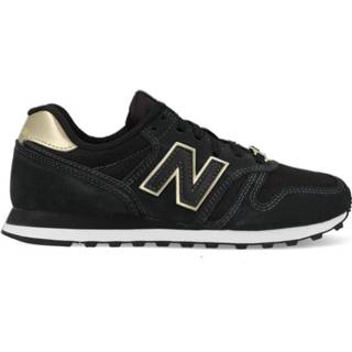👉 Zwart suede vrouwen New Balance Black Coffee WL373ME2 maat