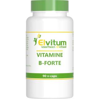 👉 Vitamine Elvitum B-Forte Gistvrij Vegicaps 8718421581078