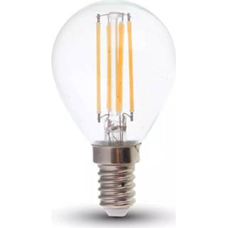 Nederlands E14 filament lamp - P45 6 Watt 2700K 2 jaar garantie 3800157659239