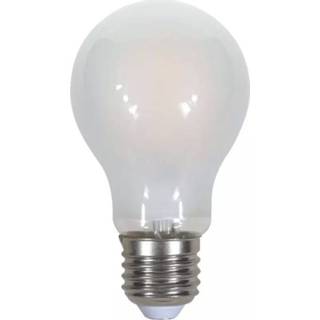 👉 Glas a+ warm wit LED Filament lamp Frost E27 4 Watt 2700K Vervangt 40 3800157609616