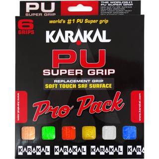 👉 Verpakking PU One Size veelkleurig Karakal Super Grip 6 Stuks 5032032665600