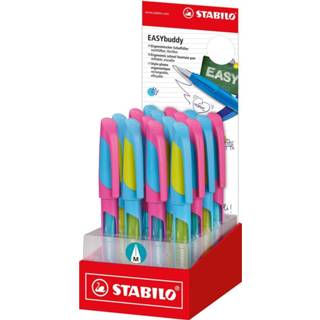 👉 Vulpen stuks vulpennen blauw STABILO EASYbuddy vulpen, display van 16 4006381515368