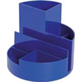 👉 Bureau standaard true bureaustandaards blauw stuks Maul Bureaustandaard Roundbox ECO, 4002390087551