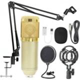 👉 Microphone BM800 Professional Suspension Kit Studio Live Stream Broadcasting Recording Condenser Set