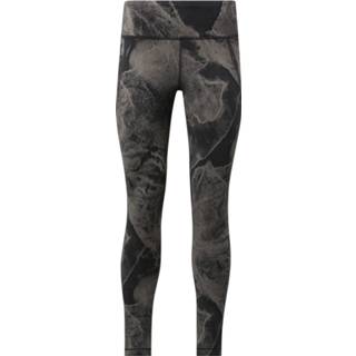 👉 M vrouwen zwart Reebok Ts lux tight- jacquard hf0173 4065424282506