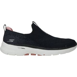 👉 Instappers vrouwen zwart Skechers Go walk 6 glimmering instapper 195204466155