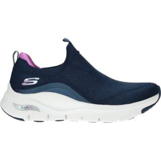 👉 Instappers vrouwen blauw Skechers Arch fit keep it up instapper