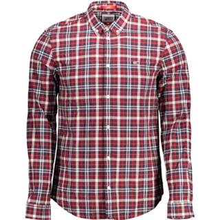 👉 Overhemd katoen l male blauw Tommy Hilfiger Dm0dm12339 8720115844406