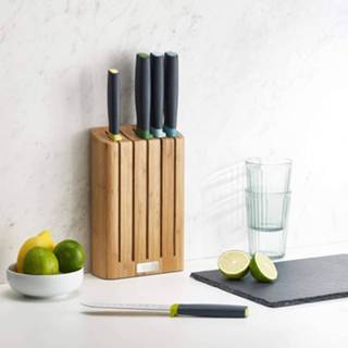 👉 Messenset zwart bamboe RVS One Size Color-Zwart Joseph Elevate bamboe/RVS 6-delig 5028420103007