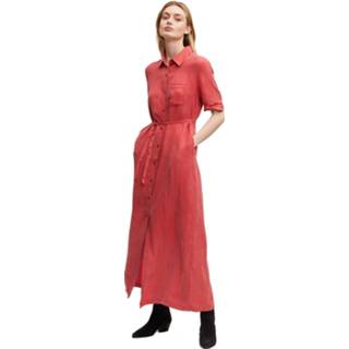 👉 Jurk l vrouwen rood Denham denise maxi 2231040979058