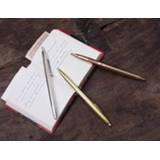 👉 Balpen staal One Size Color-Goud Kikkerland retro 14 cm zilver/goud/koper 3 stuks 612615079779