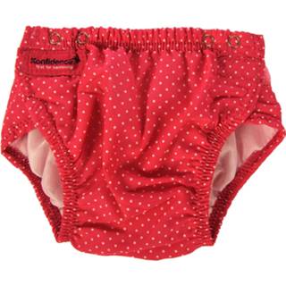 👉 Zwemluier rood polyester One-Size Color-Rood meisjes Konfidence Aquanappy 5060150985164