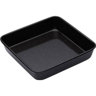 👉 Bakvorm zwart staal One Size Color-Zwart MasterClass Professional Vitreous 23 x 4 cm 5028250166845