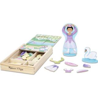 👉 Ballerina's hout One Size Color-Meerkleurig Melissa & Doug speelset Ballerina Dress Up junior 52-delig 772403221