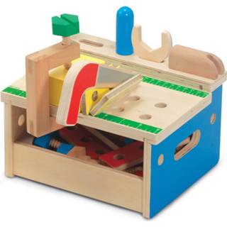 Werkbank hout Melissa & Doug - Mini Speelgoed Werkbankje En Constructie Set (34 772193863