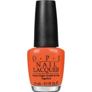 👉 Nagellak oranje One Size Color-Oranje mannen vrouwen OPI A Good Man is Hard To Find dames 15 ml