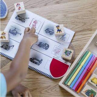 👉 Stempelset hout papier One Size Color-Meerkleurig Paw Patrol junior hout/papier 25-delig 8720585188161