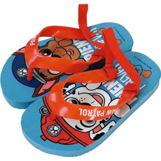 Slippers rood polyetheen 22 Color-Blauw Paw Patrol teenslippers junior maat 8720585152735