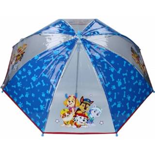 👉 Kinderparaplu transparant One Size meerkleurig kinderen Kinder paraplu Paw Patrol 63 cm - paraplus voor 8712645276369