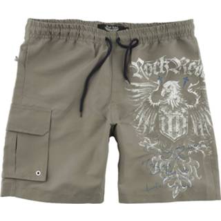 👉 Zwembroek zand mannen m Rock Rebel by EMP - Badeshorts mit Prints und Taschen 4064854443471