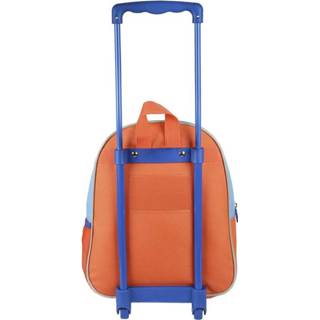 👉 Trolley blauw rood One Size meerkleurig jongens kinderen Paw Patrol trolley/reiskoffer blauw/rood 37 cm voor - Chase en Marshell tas Weekendtassen 8720576403754