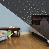 👉 Muursticker vinyl One Size Color-Wit RoomMates muurstickers Stippen Glow In The Dark 180 stuks 34878031422