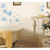 👉 Muursticker blauw vinyl One Size Color-Blauw RoomMates muurstickers bubbels 31 stuks 34878522050
