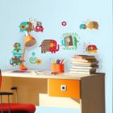 👉 Muursticker vinyl One Size Color-Meerkleurig RoomMates muurstickers Zutano olifanten 22 stuks 34878145471