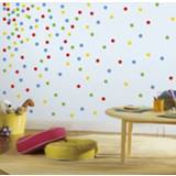 👉 Muursticker vinyl One Size Color-Meerkleurig RoomMates muurstickers confetti stippen 180 stuks 34878291420